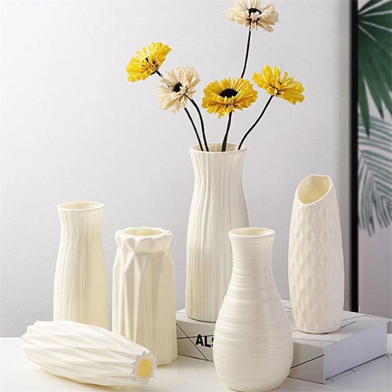 Simple Small Geometric Fresh Flower Pot | Storage Bottle for Flowers | Modern Home Decoration Ornaments