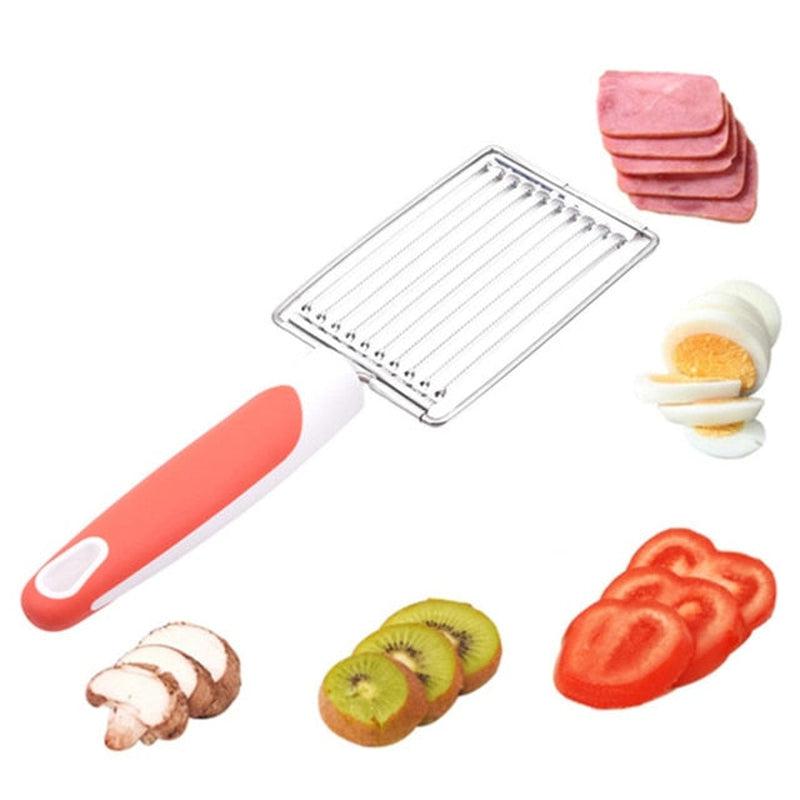 Handheld Tomato Onion Slicer | Multifunctional Fruit and Vegetable Cutter | Kitchen Accessories