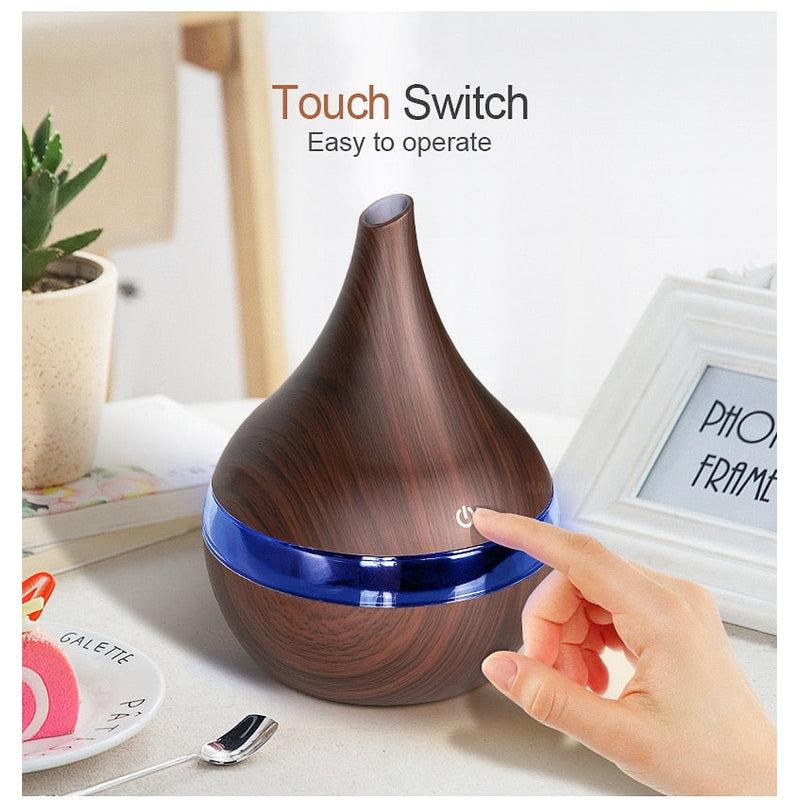 USB Aroma Diffuser Humidifier | Essential Oil Diffuser for Car, Home, Office, Bedroom | Mini Portable Cool Mist Humidifier