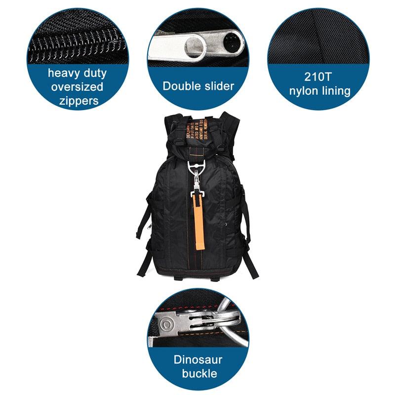 Waterproof Travel Hiking Backpack - Lightweight & Durable - Versatile Use for Trekking, Camping & Outdoor Sports