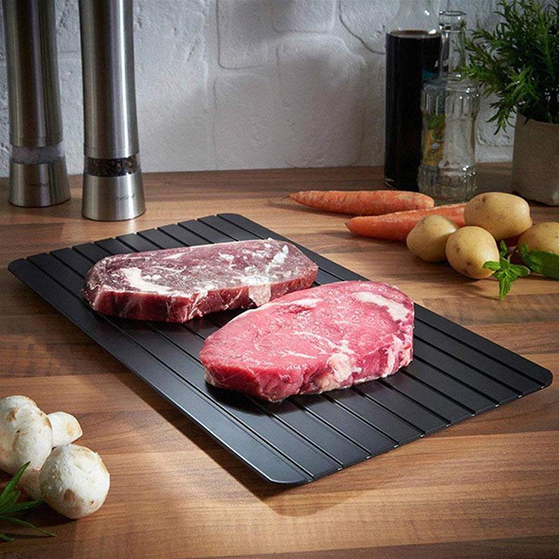 Fast Defrosting Tray | S - L | Quick Baking Plates Ideal for Frozen Food | Kitchen Tool |