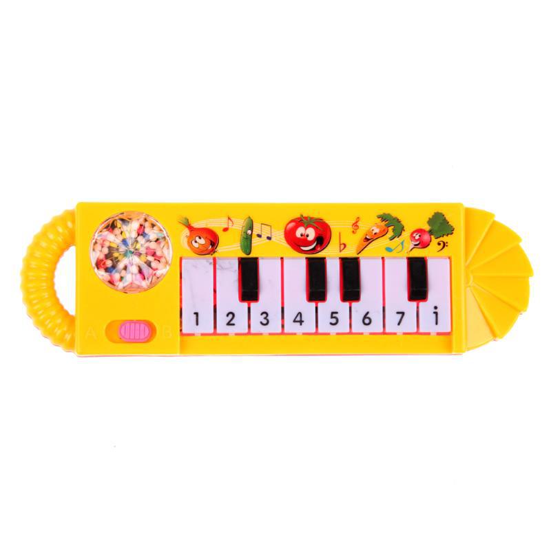 Baby Toddler Kids Musical Piano Developmental Toy - Early Educational Game Gift - Random Color - Fun and Learning for Little Ones