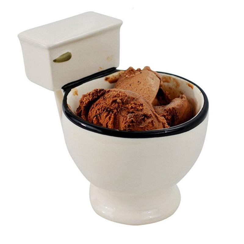 Funny Toilet Ceramic Mug with Handle | Novelty and Hilarious Gift for Coffee, Tea, and Milk Lovers
