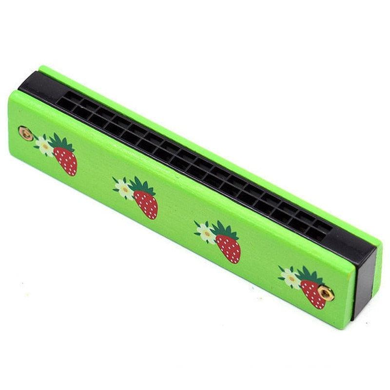 Cute Harmonica Musical Instrument | 16 Holes | Montessori Educational Toy for Kids