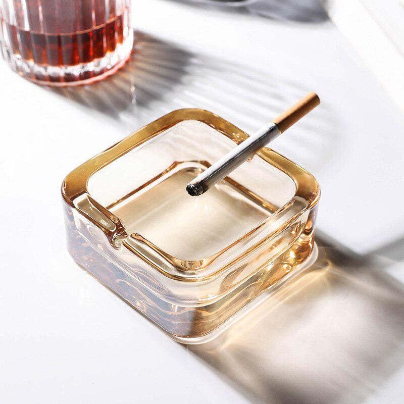 Glass Ashtray | Versatile, Cool & Cute | Perfect for Cigarettes, Weed & Cigars