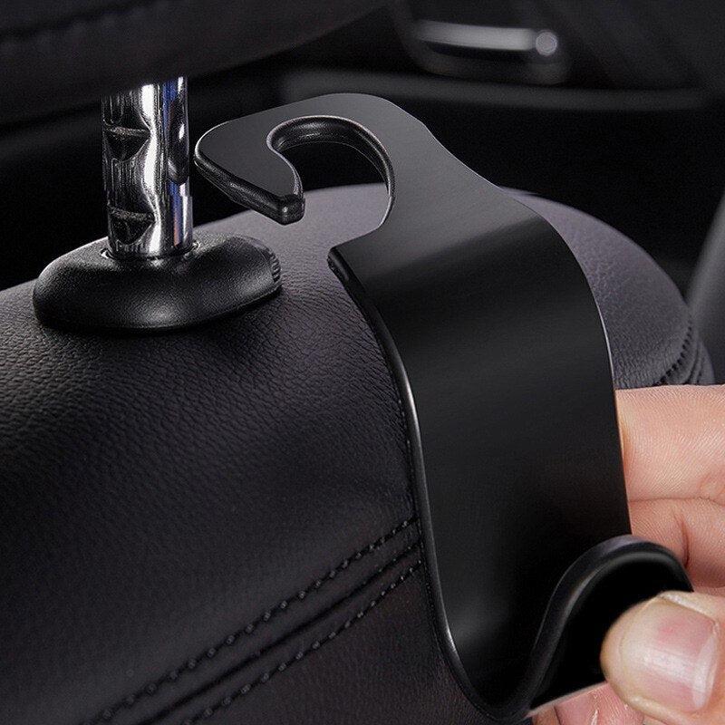 Car Accessories Interior Portable Hanger Holder - Universal Car Seat Back Hook for Bags, Purses, and Clothes