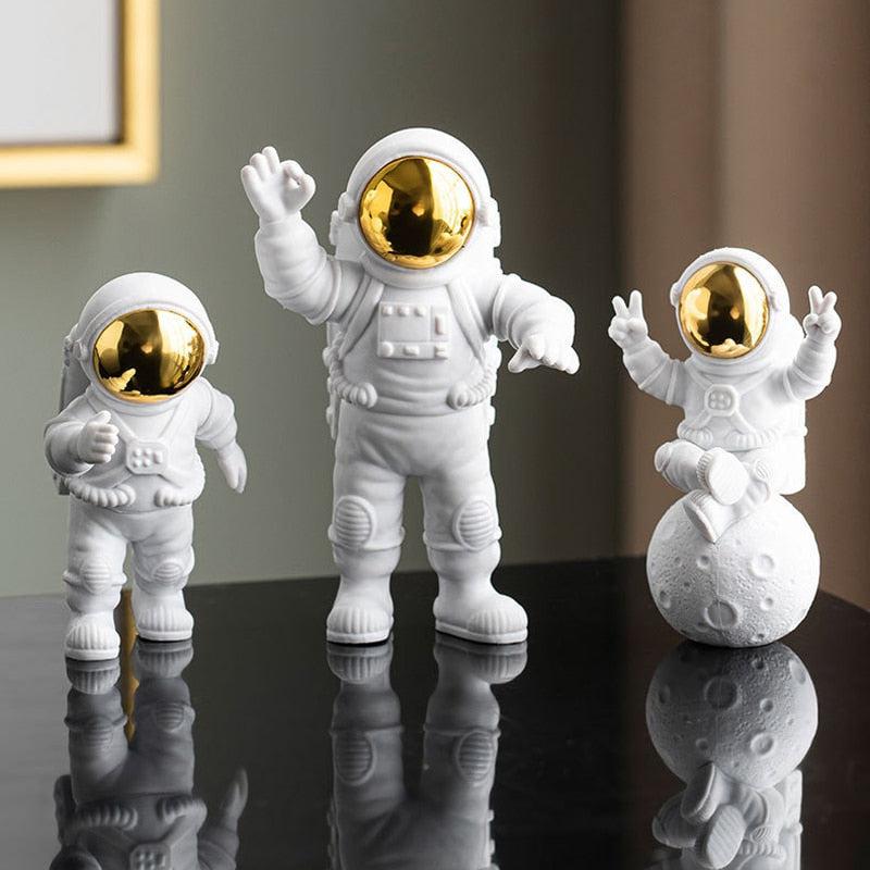 Explore the Universe | Astronauts Action Figures for Home & Office Decor | Unique Gift