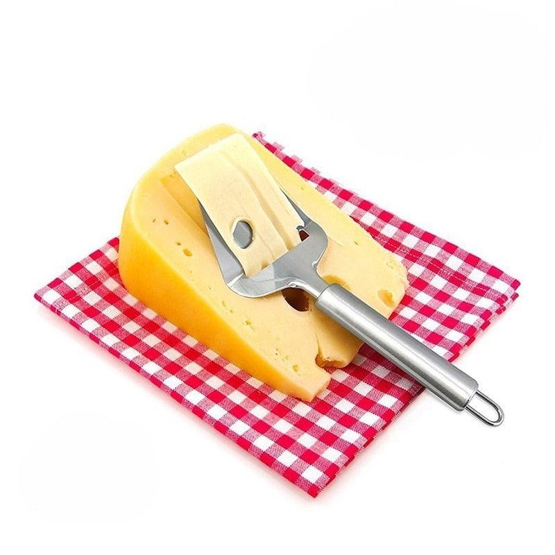 Stainless Steel Cheese Slicer - Handheld Butter Cutter Knife - Kitchen Cheese Tools