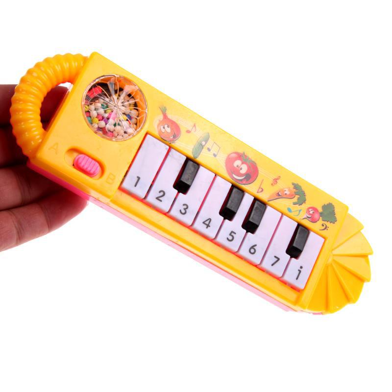 Baby Toddler Kids Musical Piano Developmental Toy - Early Educational Game Gift - Random Color - Fun and Learning for Little Ones