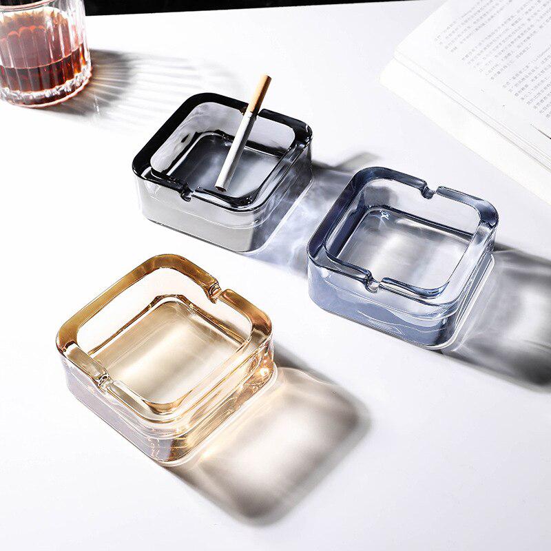 Glass Ashtray | Versatile, Cool & Cute | Perfect for Cigarettes, Weed & Cigars