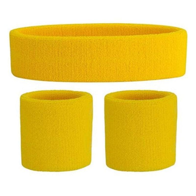 3 pcs / Set Sports Headband and Wristbands Set | Perfect for Active Individuals