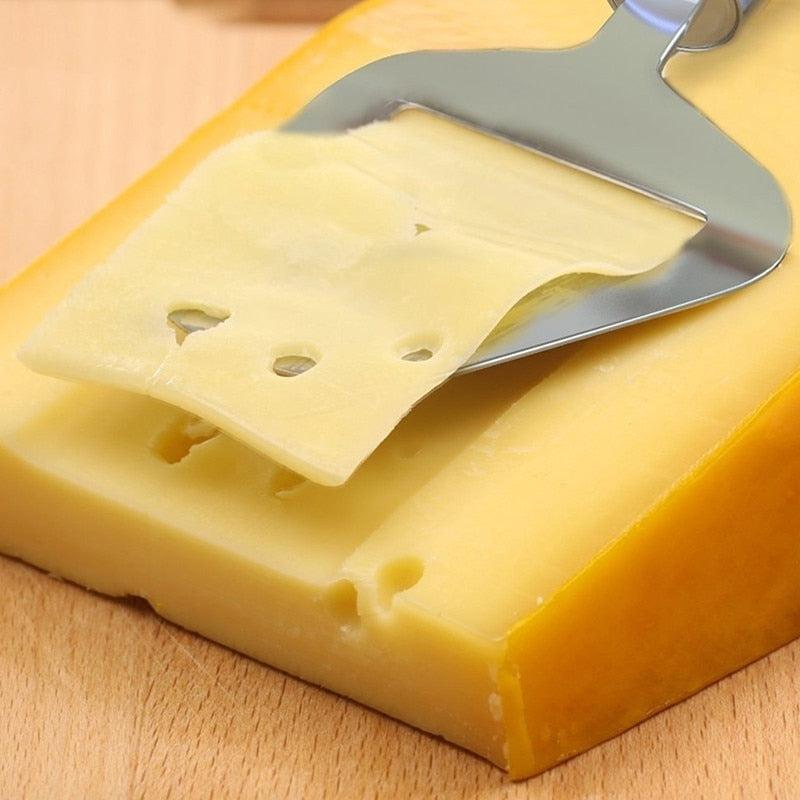 Stainless Steel Cheese Slicer - Handheld Butter Cutter Knife - Kitchen Cheese Tools