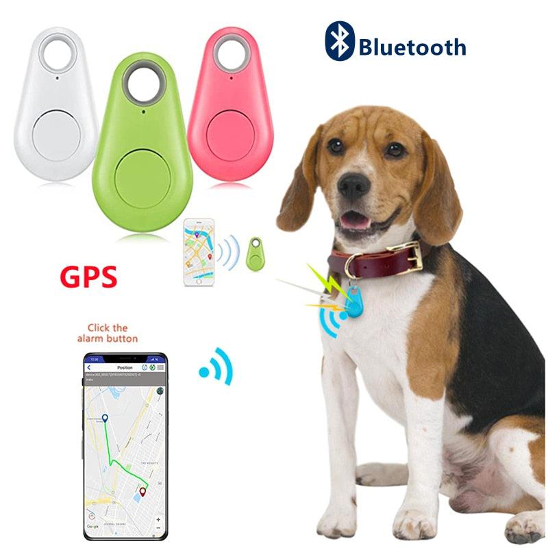 Pet Smart GPS Tracker | Mini Anti-Lost Bluetooth Locator for Dogs, Cats, Kids, Car, Wallet and Keys | Pet Collar Accessories