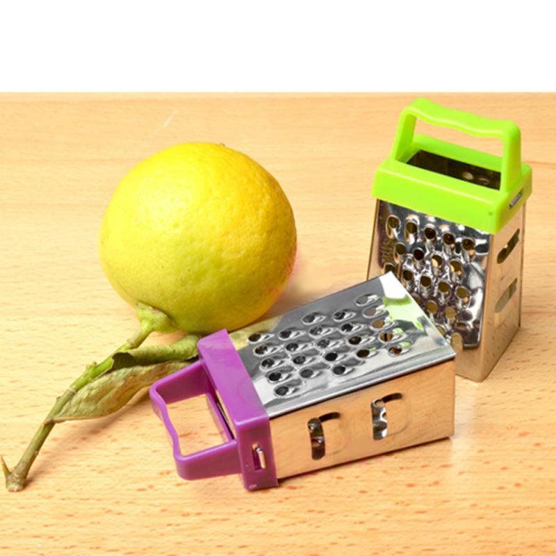 Mini Four-sided Kitchen Manual Vegetable Cutter Slicer | Stainless Steel Grater