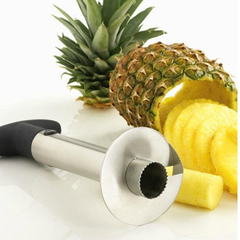 Stainless Steel Pineapple Slicer Peeler Cutter | Kitchen Fruit Tools | Cooking Tools and Accessories