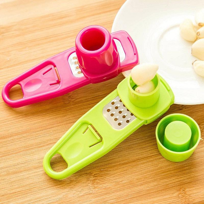 Ginger Garlic Crusher Press | Manual Garlic Mincer and Chopper | Kitchen Accessories