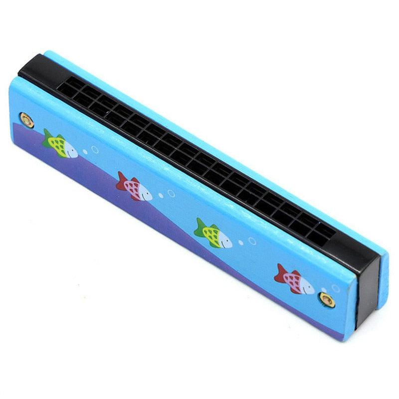 Cute Harmonica Musical Instrument | 16 Holes | Montessori Educational Toy for Kids