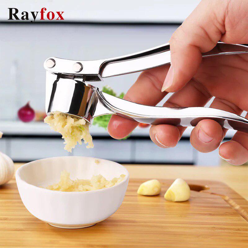 Imitating Stainless Steel Multifunction Garlic Press Crusher | Kitchen Cooking Ginger Squeezer Masher | Handheld Ginger Mincer Tools