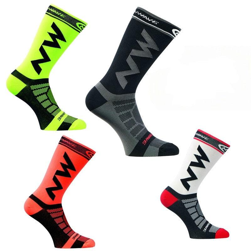 Performance-Driven Breathable Sports Socks: Ideal for Running, Mountain Biking & Outdoor Activities