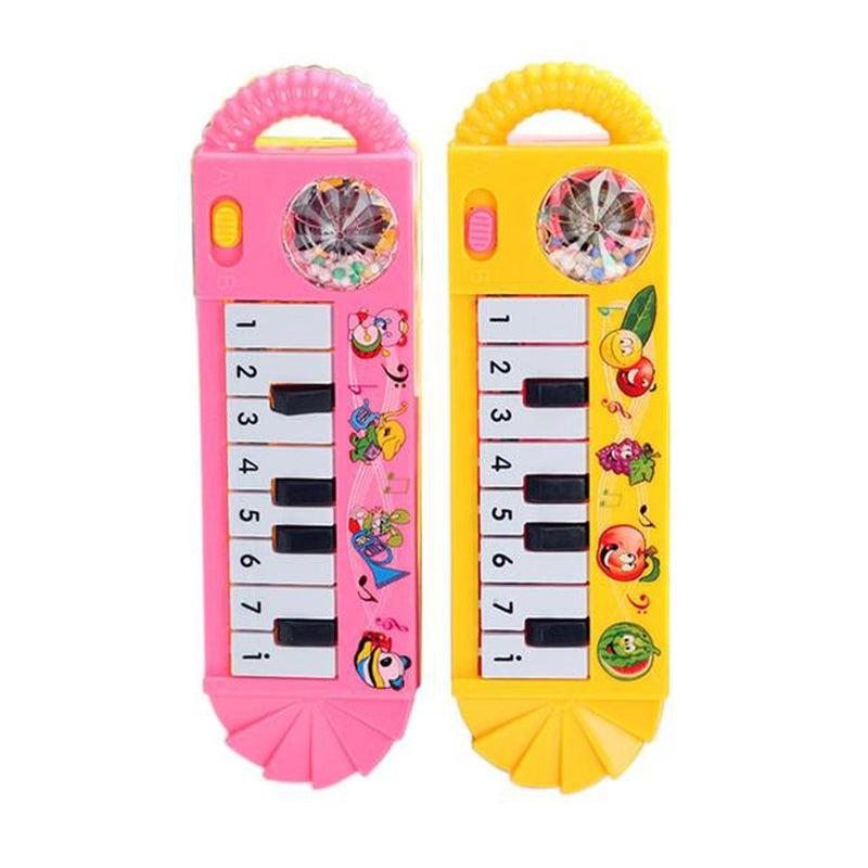 Baby Toddler Kids Musical Piano Developmental Toy - Early Educational Game Gift - Random Color - Fun and Learning for Little Ones